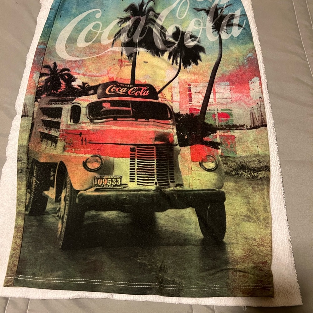 Coca-Cola Classic Vintage Truck Skirt